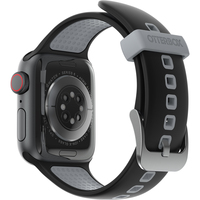 OtterBox Watch Band für Apple Watch Series 9/8/7/6/SE/5/4 - 41/40/38mm Autobahn - Schwarz - Armband - Silikon - Smart Wearable Accessoire Band