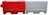 EVO80 Traffic Barrier - Pack of 11 - Red