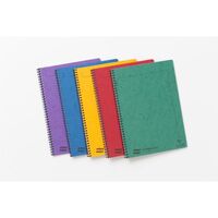 Clairefontaine Europa Notemaker A4 Assorted A Wirebound Pressboard Cover Notebook (Pack 10)