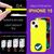 NALIA Soft Neon Cover compatible with iPhone 15 Case, Intense Colorful Non-Slip Velvet Smooth Coverage, Matt Luminous Shockproof Silicone Bumper, Slim Rubber Mobile Phone Protec...