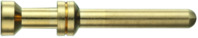 Stiftkontakt, 5,5 mm², Crimpanschluss, vergoldet, 09330006139