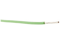 PVC-Schaltlitze, LiYv-HT, 2,5 mm², AWG 14, grün, Außen-Ø 3,5 mm