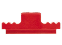 Bolzenklemme, Schraubanschluss, 4,0-120 mm², 2-polig, 269 A, 30 kV, rot, 1809140