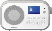 Sangean DPR-42BT White-Grey Koffer rádió DAB+, URH Bluetooth® Fehér, Szürke