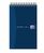Oxford My Notes Reporters Notebook Card Cover Wirebound Ruled 160 Pages Navy Blue (Pack 10) 100080496