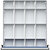 Trennblech für Schubladen-BxT 500 x 540 mm