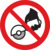 Do not use with hand-held grinding machine (ISO 7010)