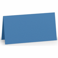 Tischkarte 10x10cm Stahlblau