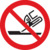 Safety pictogram Do not use for face grinding (ISO 7010)