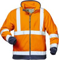 Warn-Fleecejacke BenediktGr. 3XL, orange/marine