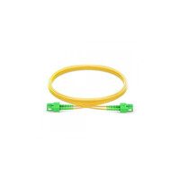 - SC/APC-SC/APC duplex optikai patch kábel, monomódusú OS2 9/125 µm, sárga, L=1 méter