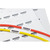 Selbstlaminierende Etiketten für Laserbedruckung Typ 1104 31,75x22,86x67,70 mm weiß/transparent
