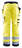 Multinorm Handwerker Bundhose 1579 gelb/marineblau - Rückseite