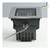 Outdoor LED Einbau-Downlight HYBRIDE, V4A-Edelstahl, IP67 IK09, 2-fach justierbar, 230V, 10.8W 3000K 670lm 30°, klar