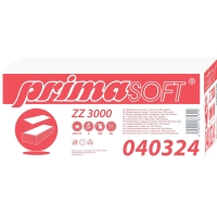 Primasoft 040124 papírtorlő, ZZ/V hajtogatott, feher, 20 x 150 lap