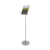 Floorstanding Display / Leaflet Holder / Leaflet Stand "Como", extendable | A4 (210 x 297 mm)