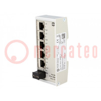 Switch Ethernet; unmanaged; Number of ports: 5; 9÷60VDC; RJ45