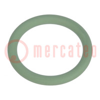 Dichting O-ring; FPM; Thk: 1,5mm; Øinw: 10mm; M12; groen; -40÷200°C