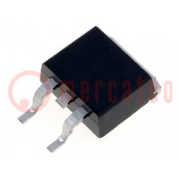 IC: voltage regulator; LDO,fixed; -12V; 1A; TO263; SMD; tube; Ch: 1
