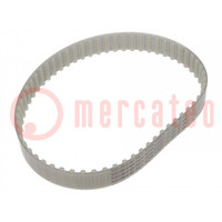 Timing belt; T10; W: 25mm; H: 4.5mm; Lw: 600mm; Tooth height: 2.5mm