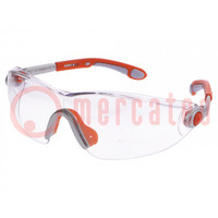 Okulary ochronne; Soczewka: przezroczysta; Klasa: 1