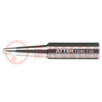Tip; chisel; 2.4mm; for soldering iron; ST-2080D