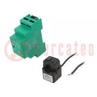 Elektrische energiemonitor; SUPLA; op DIN-rail; 230VAC; IP20