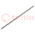 Drill bit; for metal; Ø: 0.9mm; Features: hardened