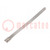 Cable tie; L: 150mm; W: 7.9mm; stainless steel AISI 304; 1112N