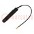 Antenna; GSM; 2dBi; lineare; 50Ω; 824÷960MHz,1710÷1990MHz; L: 100mm