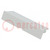 Stopper; for enclosures; grey; HM-1597DIN6GY,HM-1597DIN9GY