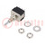 Switch: push-button; Pos: 2; 3PDT; 6A/125VAC; 6A/6VDC; ON-ON; screw