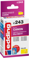 EDD-243 Canon CLI-521Y - Gelb - 10,5 ml