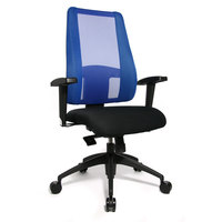 TOPSTAR Lady Sitness Deluxe Bürostuhl speziell für die weibliche Ergonomie Version: 02 - blau