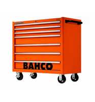 Bahco Classic Werkstattwagen 40" mit 7 Schubladen, orange