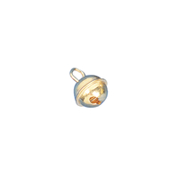 Produktfoto: Deko-Metallglöckchen kugelförmig, 29mm ø