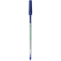Kugelschreiber Round Stick blau BIC ECOLUTIONS 8932403