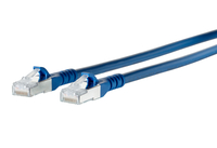 Patchkabel Cat.6A AWG 26 5,0 m blau