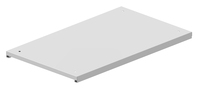 lackierter Fachboden für ECO Flügeltürenschrank B 600 mm, Maße: H 25 x B 595 x T 420 mm, Farbe: lichtgrau