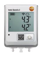 testo Saveris 2-T2Funk-Datenlogger mit Display und 2 Anschlüssen für NTC-Temperaturfühler