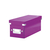Archivbox Click & Store WOW CD, Graukarton, violett
