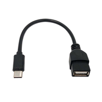 APM 570320 câble USB 0,1 m USB 2.0 USB A USB C Noir