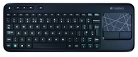 Logitech Wireless Touch Keyboard K400, CZ klawiatura RF Wireless QWERTZ Czeski Czarny