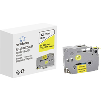 Renkforce RF-6027790 címkéző szalag Sárgán fekete TZe