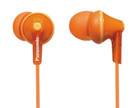 Panasonic RP-HJE125E-D headphones/headset Wired In-ear Music Orange
