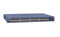 NETGEAR GS748T Zarządzany L2+ Gigabit Ethernet (10/100/1000) Niebieski