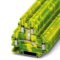 Phoenix Contact UTTB 4-PE terminal block Green, Yellow