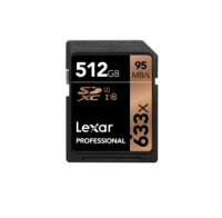 Lexar Professional 633x 512 Go SDXC UHS-I Classe 3