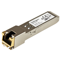 StarTech.com HP J8177C Compatible SFP Transceiver Module - 1000BASE-T~HPE J8177C Compatible SFP Module - 1000BASE-T - SFP to RJ45 Cat6/Cat5e - 1GE Gigabit Ethernet SFP - RJ-45 1...