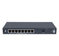 HPE OfficeConnect 1420 8G PoE+ (64W) Unmanaged L2 Gigabit Ethernet (10/100/1000) Power over Ethernet (PoE) 1U Grijs